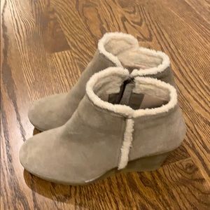 Tan Winter booties